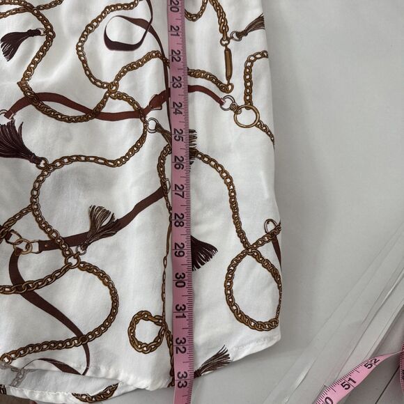 Intro Shirt Dress Women's Size Large NWT Horse Bridle Equesterian Cowgirl Rodeo - Picture 13 of 16